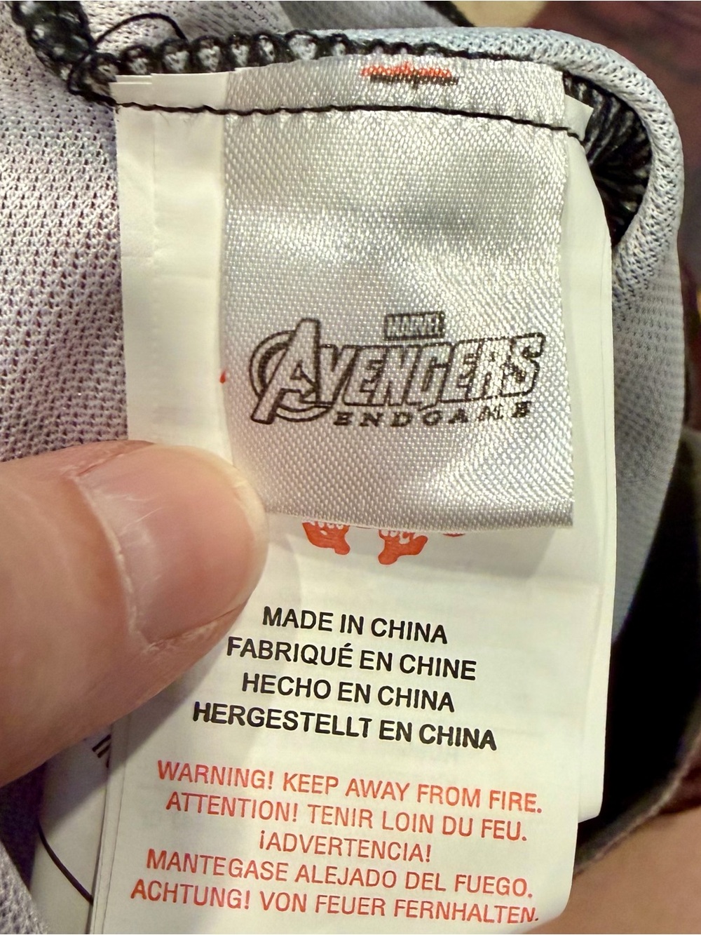 Childs Boy's Guardians Of The Galaxy Vol. 2 Star-Lord Shirt And Mask Size Large - Picture 6 of 10
